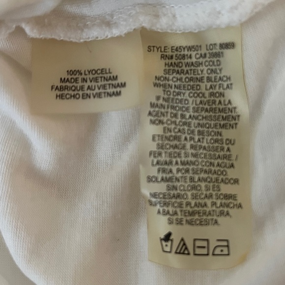 Elie Tahari Draped Twisted Neckline Tank --Softest! - Picture 11 of 11